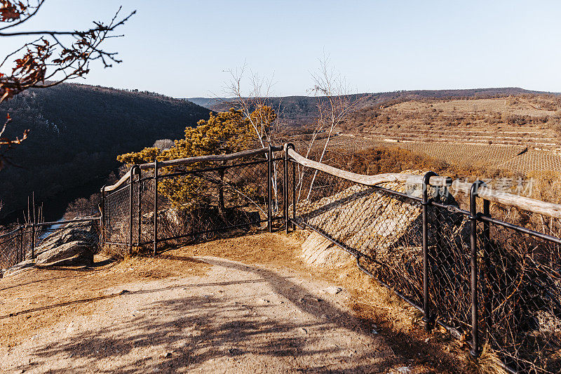 Znojmo, Sobes vineyard, Devet mlynu viewpoint, Podyjí National Park, Moravia, Hnanice,  Czech Republic